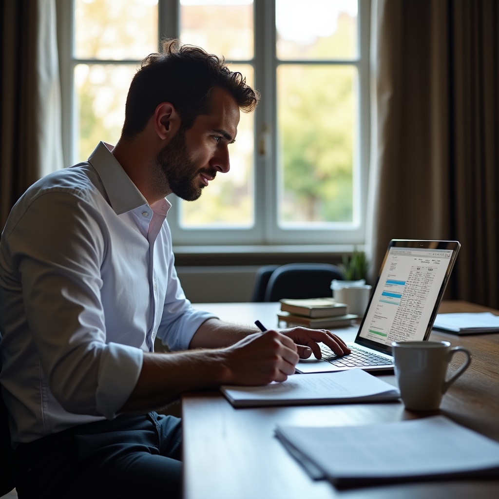 Consulente che analizza documentazione per classificazione alberghiera